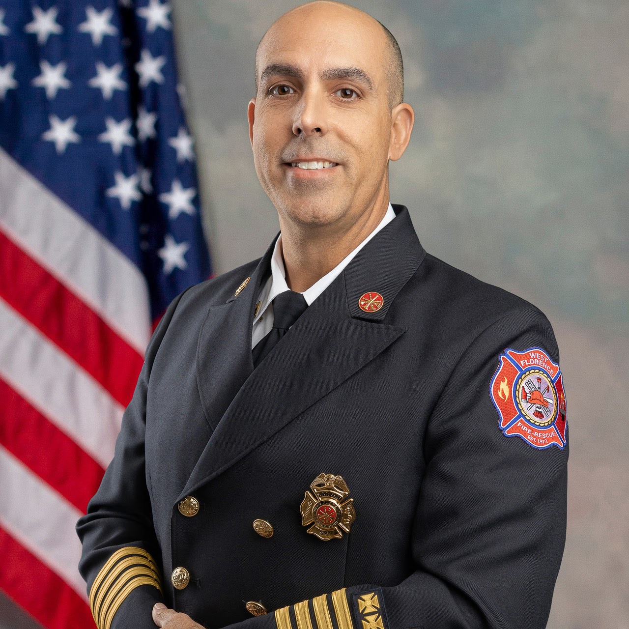 Portrait of Deputy Chief Rudy Hendrix