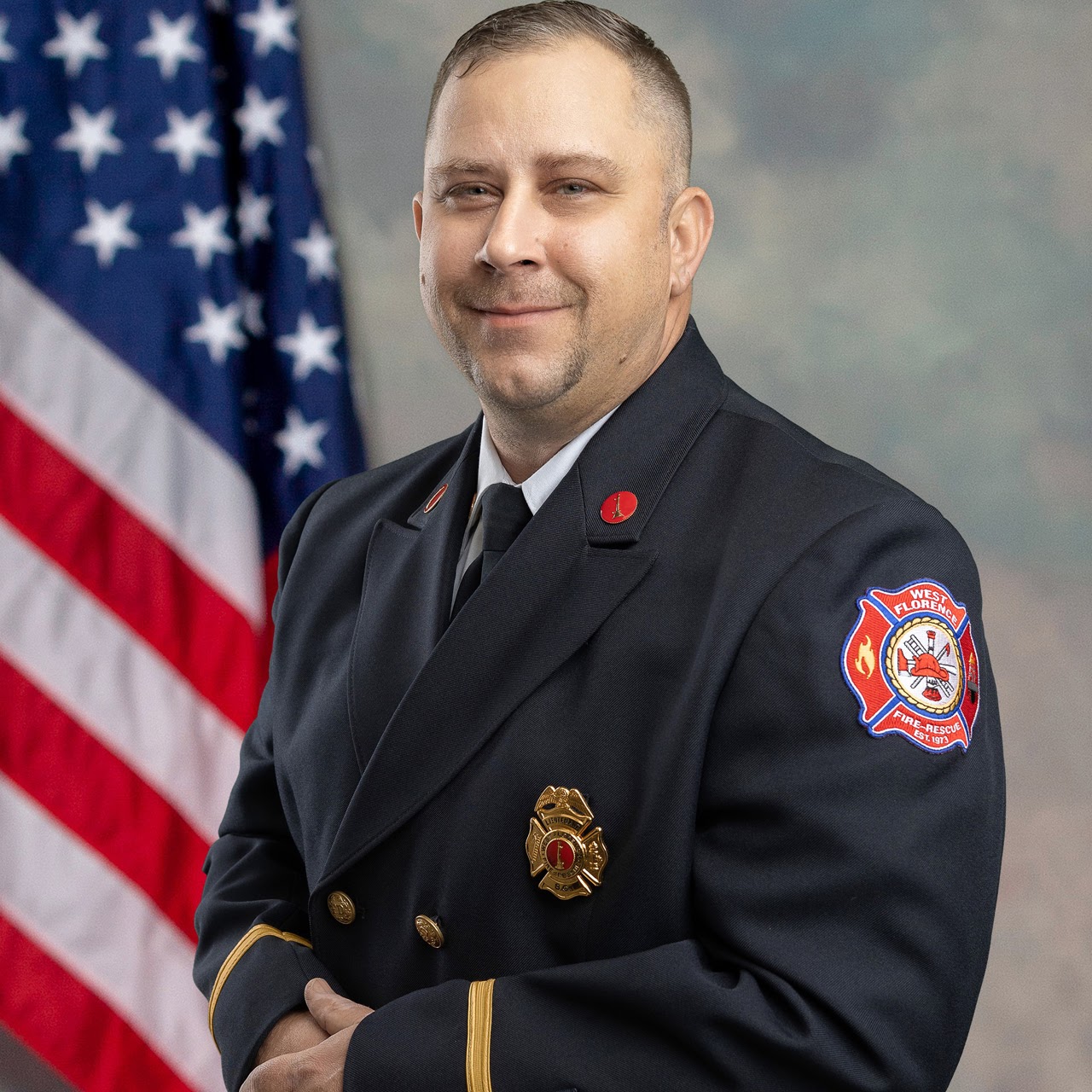 Portrait of Battalion Chief John Mays